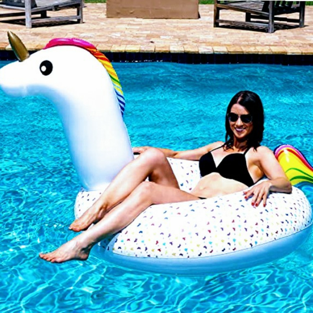 XXL Inflatable Unicorn, Over 6ft Size